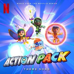 Action Pack Theme Song Soundtrack (Mike Barnett) - CD cover