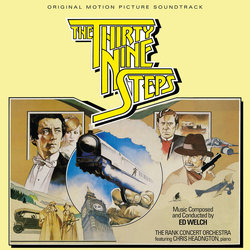 The Thirty-Nine Steps Soundtrack (Ed Welch) - CD cover