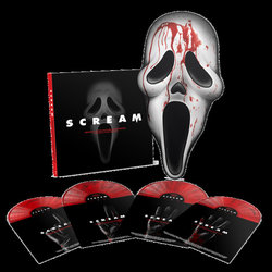 Scream 1-4 サウンドトラック (Marco Beltrami) - CDインレイ