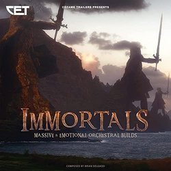 Immortals Trilha sonora (Brian Delgado) - capa de CD