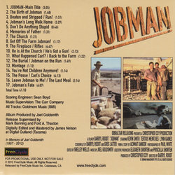 Jobman Soundtrack (Joel Goldsmith) - CD Back cover