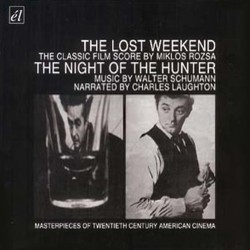 The Lost Weekend / The Night of the Hunter Trilha sonora (Mikls Rzsa, Walter Schumann) - capa de CD