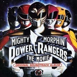 Mighty Morphin Power Rangers: The Movie 声带 (Various Artists, Graeme Revell) - CD封面