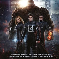 Fantastic Four Soundtrack (Marco Beltrami, Philip Glass) - CD cover