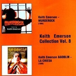 Murderock / La Chiesa Colonna sonora (Goblin , Keith Emerson, Philip Glass, Fabio Pignatelli) - Copertina del CD