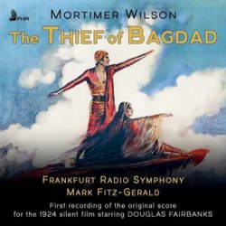 The Thief of Bagdad Trilha sonora (Mortimer Wilson) - capa de CD