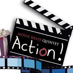 Action! Colonna sonora (Various Artists, Movie Brass Quintet) - Copertina del CD