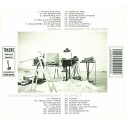 Daan Cinema Soundtrack (Daan ) - CD Trasero
