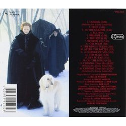 Orlando サウンドトラック (Various Artists, David Motion, Sally Potter, Jimmy Somerville) - CD裏表紙