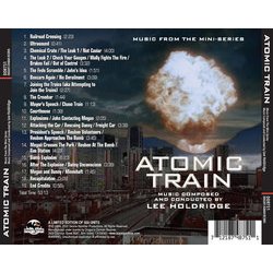 Atomic Train Trilha sonora (Lee Holdridge) - CD capa traseira
