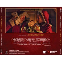 The Claus Family 2 声带 (Anne-Kathrin Dern) - CD后盖