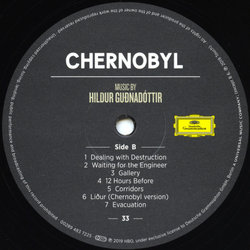 Chernobyl Bande Originale (Various Artists, Hildur Gunadttir) - cd-inlay