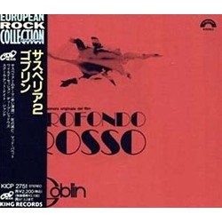 Profondo Rosso Colonna sonora (Giorgio Gaslini,  Goblin, Walter Martino, Fabio Pignatelli, Claudio Simonetti) - Copertina del CD