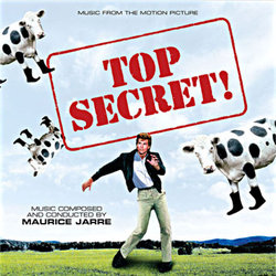 Top Secret! Soundtrack (Maurice Jarre) - CD-Cover
