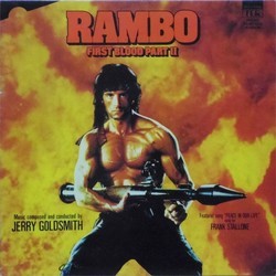 Rambo: First Blood Part II Soundtrack (Jerry Goldsmith) - CD cover