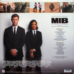 MIB International Soundtrack (Chris Bacon, Danny Elfman) - CD Back cover