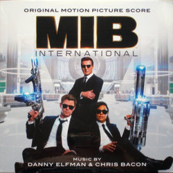 MIB International Soundtrack (Chris Bacon, Danny Elfman) - CD cover