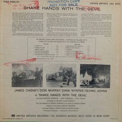 Shake Hands with the Devil Soundtrack (William Alwyn) - CD Back cover
