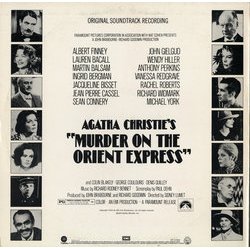Murder on the Orient Express Bande Originale (Richard Rodney Bennett) - CD Arrière