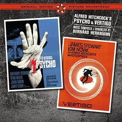 Psycho & Vertigo サウンドトラック (Bernard Herrmann) - CDカバー