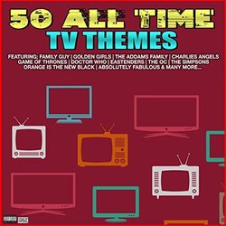 50 All Time TV Themes Soundtrack (Various Artists) - CD cover