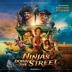 Ninjas Down the Street 2 サウンドトラック (Matthijs Kieboom) - CDカバー