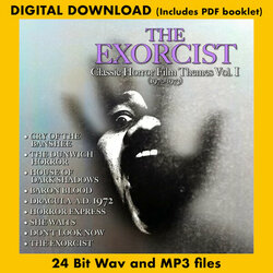 The Exorcist: Classic Horror Film Themes Vol. 1 1970-1973 Soundtrack (Various Artists) - CD cover
