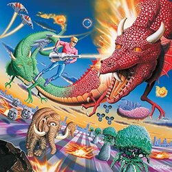 Space Harrier Soundtrack (Hiroshi Hiro Kawaguchi) - CD-Cover
