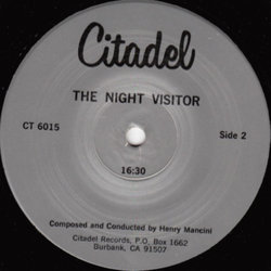 Touch of Evil / The Night Visitor サウンドトラック (Henry Mancini) - CDインレイ