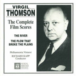 Virgil Thomson: The Complete Film Scores Soundtrack (Virgil Thomson) - CD cover