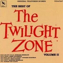 The Best Of The Twilight Zone - Volume II Soundtrack (Various Artists) - CD cover