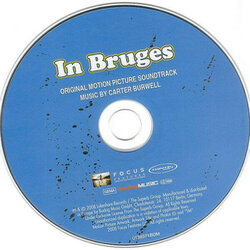 In Bruges サウンドトラック (Various Artists, Carter Burwell) - CDインレイ