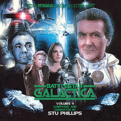 Battlestar Galactica - Volume 4 Soundtrack (Stu Phillips) - CD cover