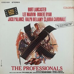 The Professionals Soundtrack (Maurice Jarre) - Cartula