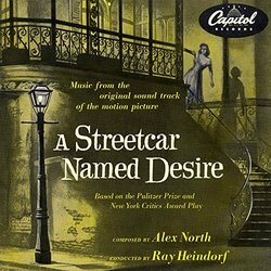 A Streetcar Named Desire サウンドトラック (Alex North) - CDカバー
