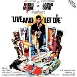 Live and Let Die Soundtrack (George Martin) - CD-Cover