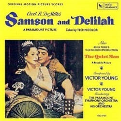 Samson and Delilah / The Quiet Man Trilha sonora (Victor Young) - capa de CD