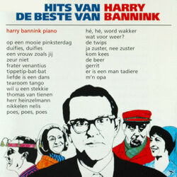 De Beste Hits van Harry Bannink Ścieżka dźwiękowa (Harry Bannink) - Okładka CD