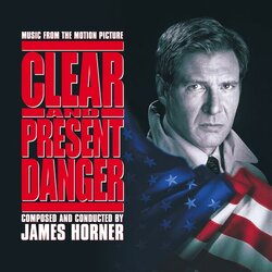 Clear And Present Danger Soundtrack (James Horner) - CD-Cover