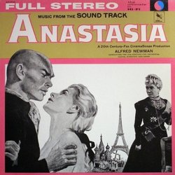 Anastasia Soundtrack (Alfred Newman) - CD cover