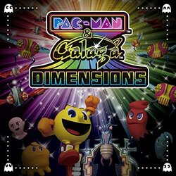 Pac-Man & Galaga Dimensions Trilha sonora (Namco Sounds) - capa de CD