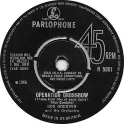 Operation Crossbow Soundtrack ( ) - CD-Cover