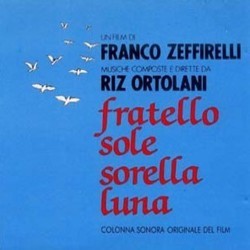 Fratello Sole, Sorella Luna サウンドトラック (Riz Ortolani) - CDカバー