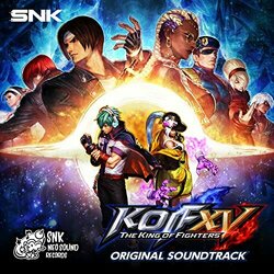 The King of Fighters XV Trilha sonora (SNK SOUND TEAM) - capa de CD
