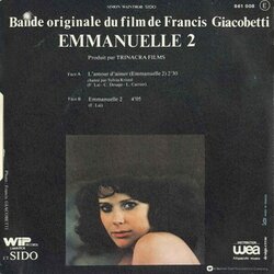 Emmanuelle 2 Soundtrack (Sylvia Kristel, Francis Lai) - CD-Rckdeckel