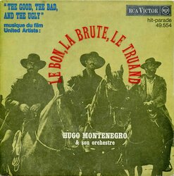 Le Bon, La Brute, Le Truand サウンドトラック (Hugo Montenegro) - CDカバー