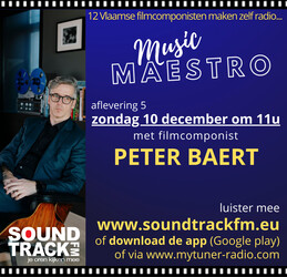 Componist Peter Baert Maakt Radio Op Soundtrackfm