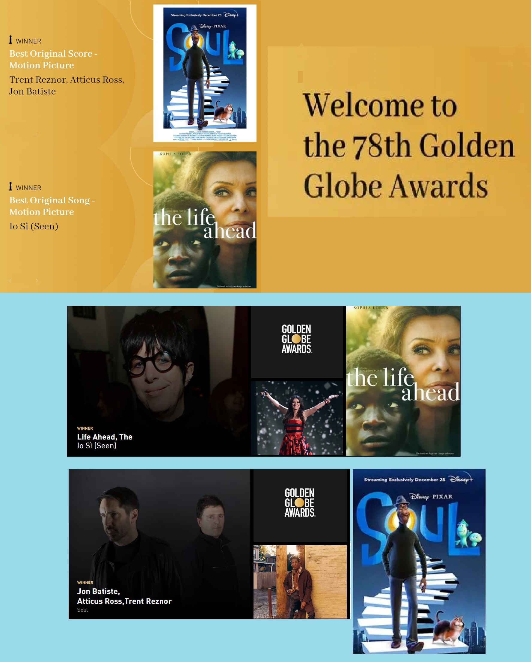 78th Golden Globe Awards 2021