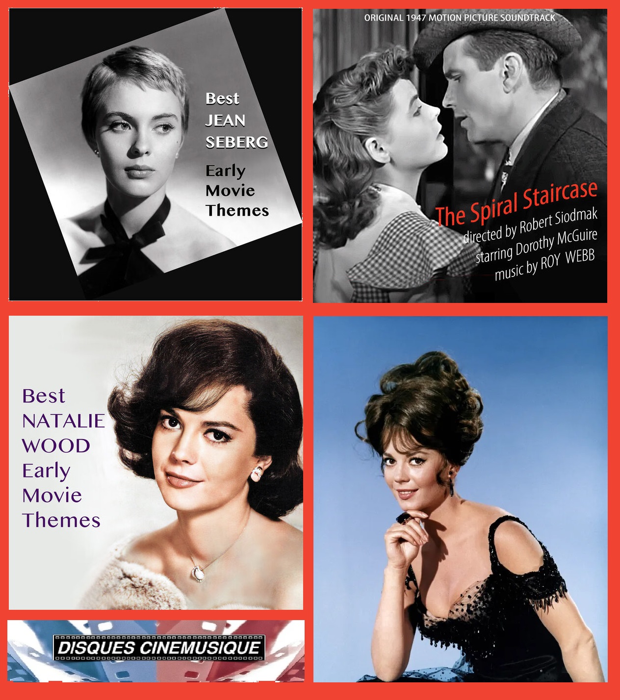 Best Jean Seberg Early Movie Themes / Best Natalie Wood Early Movie Themes / The Spiral Staircase (Original Movie Soundtrack)