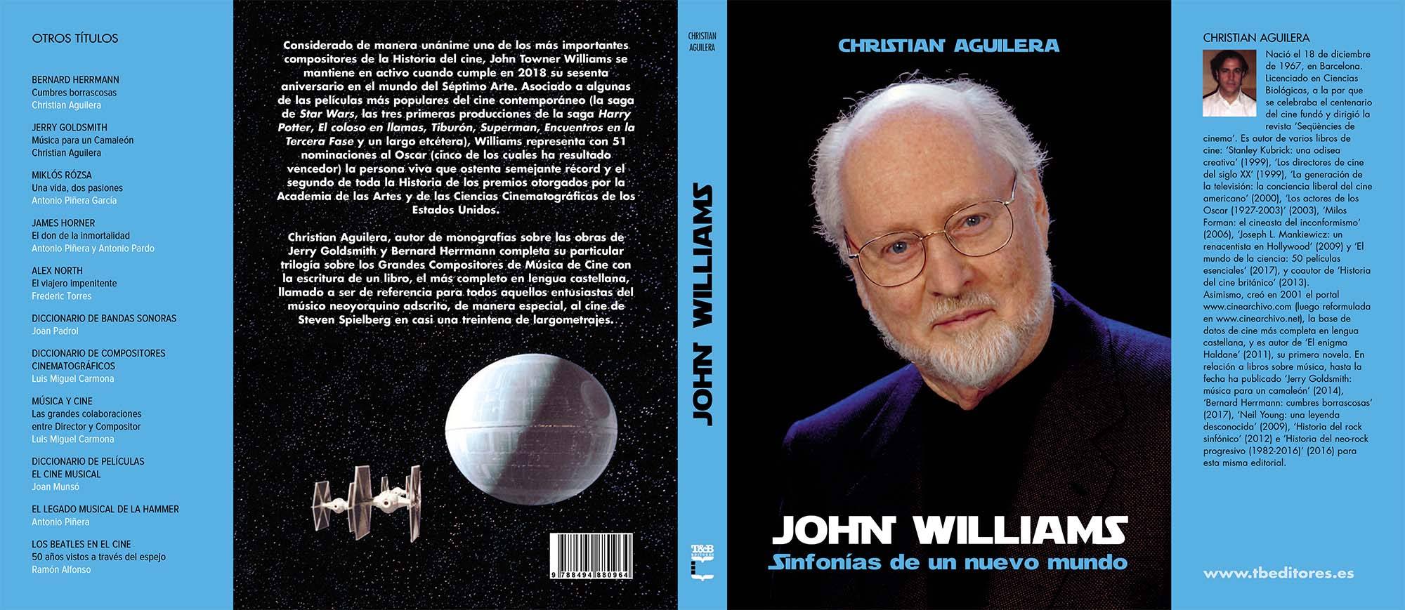 CHRISTIAN AGUILERA PUBLICA EL LIBRO 'JOHN WILLIAMS: SINFONAS DE UN NUEVO MUNDO'